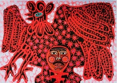 Best Rooster Costume, Contemporary Art, Abstract Painting, 21st Century