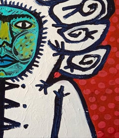 Vogelkind, Zeitgenössische Kunst, Abstrakte Malerei, 21. Jahrhundert