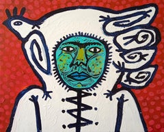 Vogelkind, Zeitgenössische Kunst, Abstrakte Malerei, 21. Jahrhundert