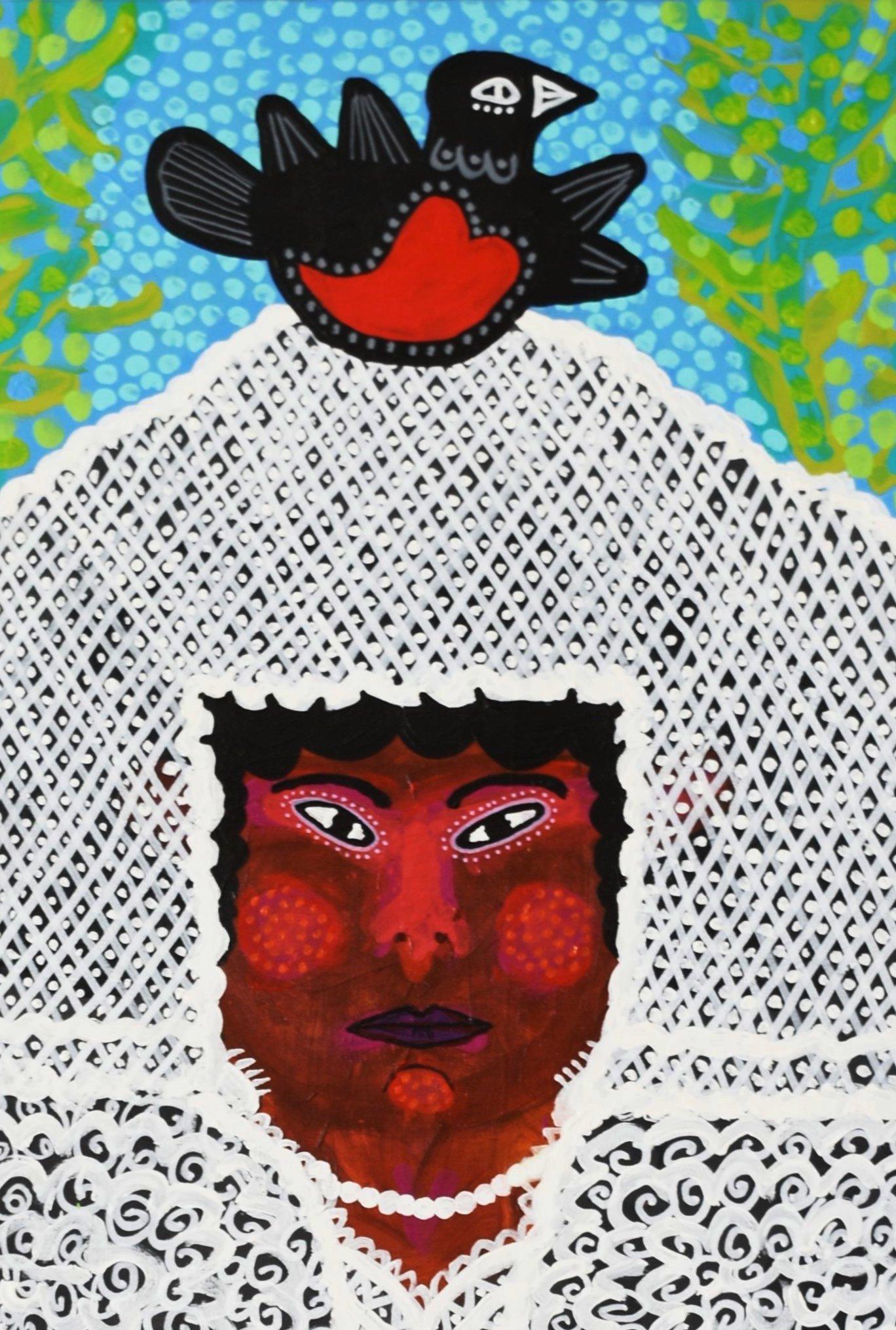 Zeitgenössische Kunst, Abstrakte Malerei
Gemischte Medien auf Leinwand
80 x 100 cm
Unterzeichnet

Über den Künstler
Manu Jorquera (1986) ist ein chilenischer bildender Künstler, der sich in seinen Arbeiten mit der Mestizen-Volkskultur Chiles und der