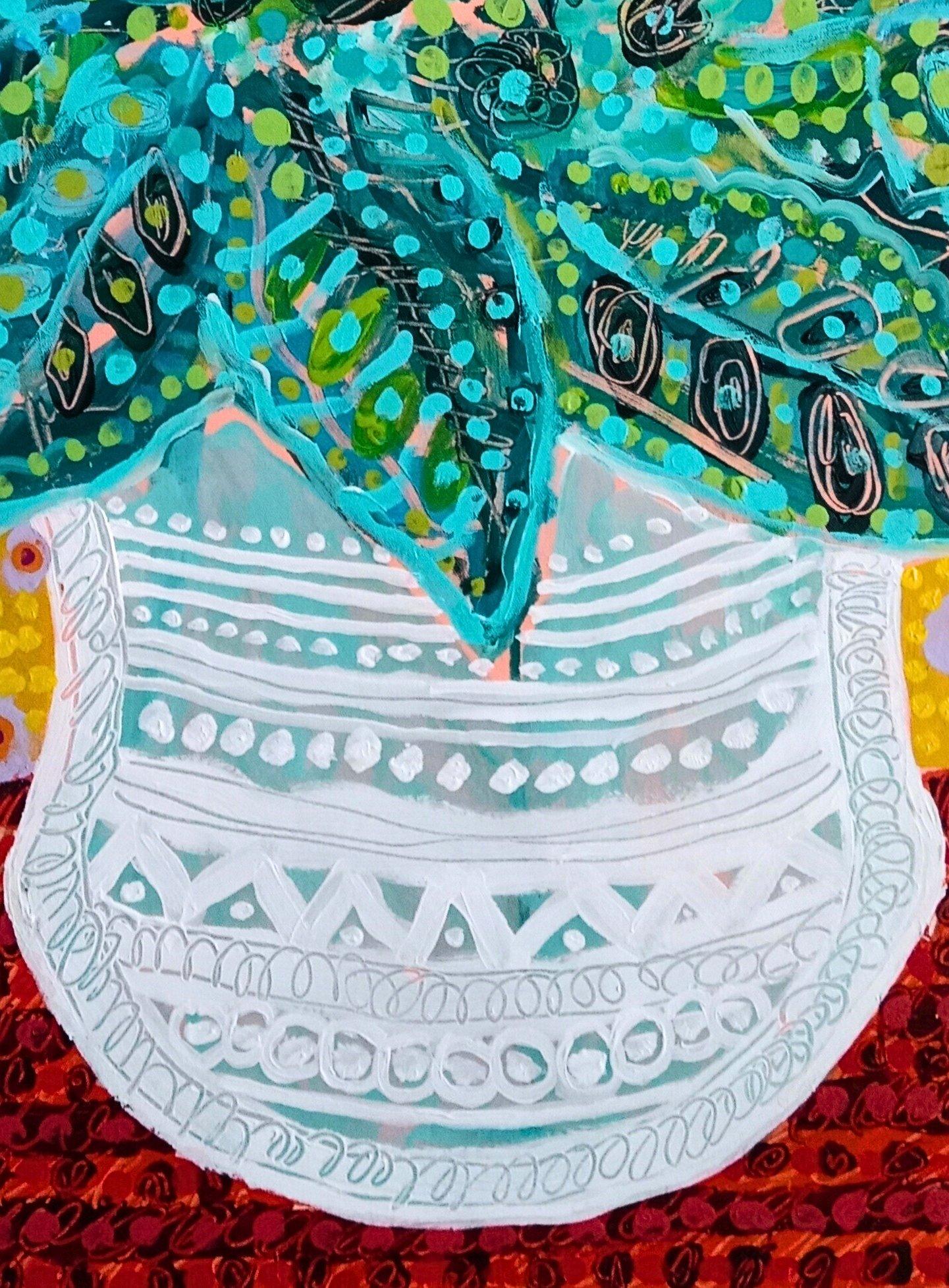 Vase, Zeitgenössische Kunst, Abstrakte Malerei, 21. Jahrhundert im Angebot 1