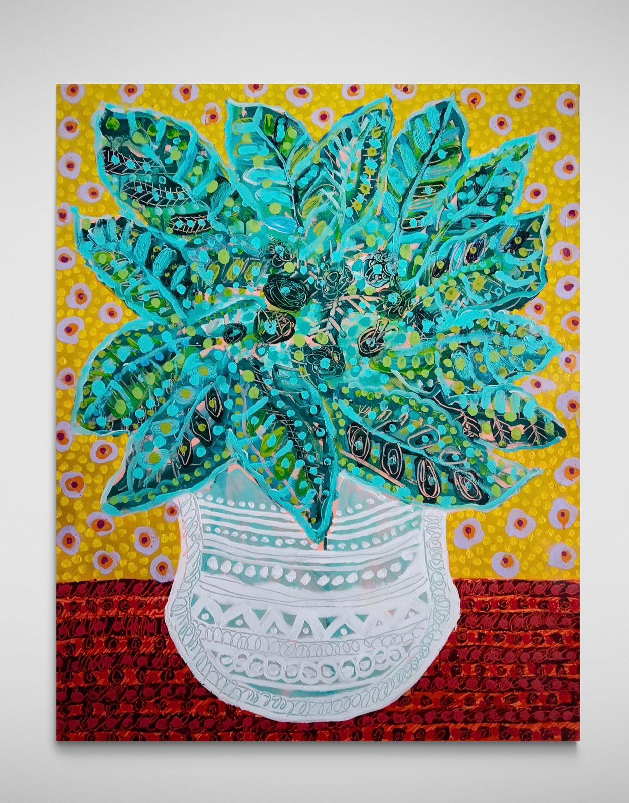 Vase, Zeitgenössische Kunst, Abstrakte Malerei, 21. Jahrhundert im Angebot 3