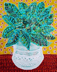 Vase, Contemporary Art, Abstract Painting, 21st Century