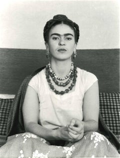 Frida Seated, Puente de Alvarado Studio, 1937