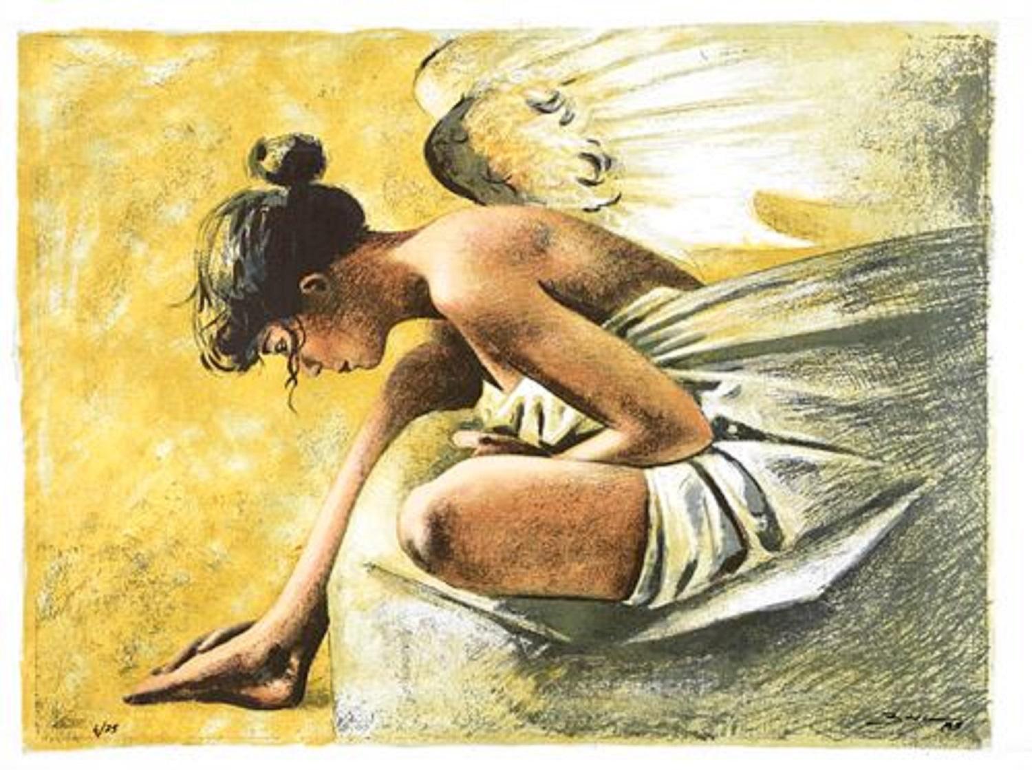 Manuel Barca (Spanien, 1964)
Angie", 1995
Siebdruck auf Leinwand
19,7 x 27,6 Zoll (50 x 70 cm)
Auflage von 75
Ungerahmt
ID: BAR1223-002-075
Vom Autor handsigniert