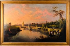 Manuel Barrón, Vista de Sevilla