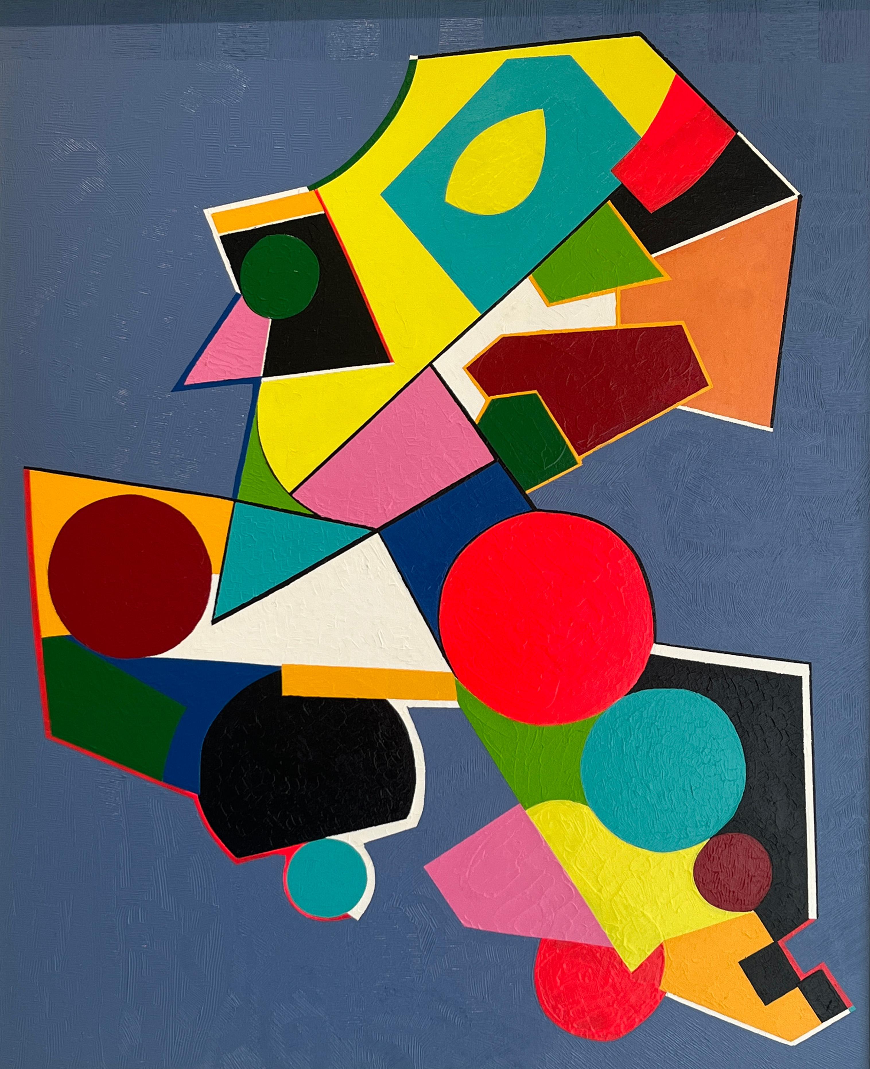 Abstract Painting di Manuel Bracamonte Conde - Il giardino della simulazione