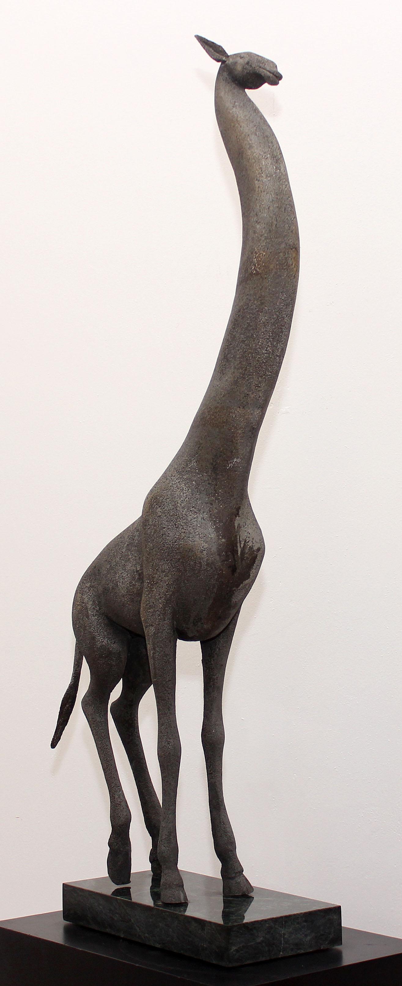 Large Modern Giraffe Sculpture by Manuel Carbonell Latin American Circa 1967 For Sale 12