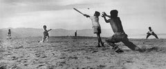 MANUEL CARRILLO, Untitled, c.1960’s, Mexico (boys playing baseball on beach)