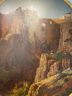 Manuel Criado y Baca 1839–1899 Paso de los Gaitanes Malaga, Spain Canvas