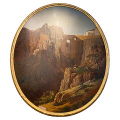 Manuel Criado y Baca 1839–1899 Paso de los Gaitanes Malaga, Spain Canvas