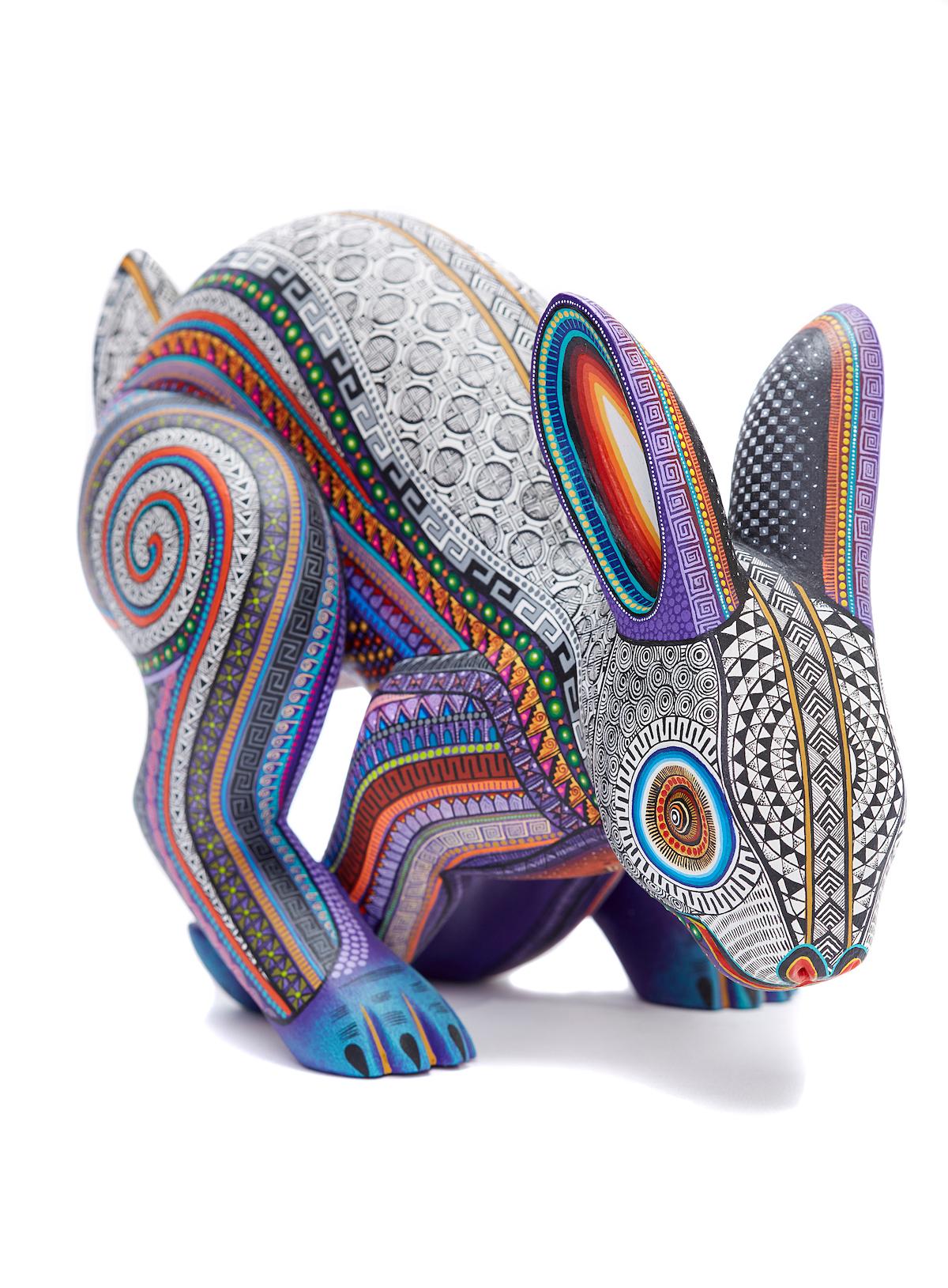 Conejo Contento - Happy Rabbit - Mexican Folk Art  Cactus Fine Art 2