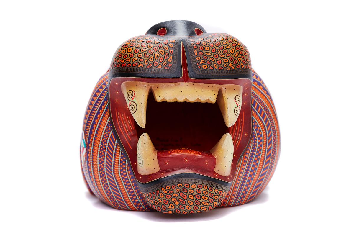 Mascara Jaguar - Jaguar Mask - Mexican Folk Art  Cactus Fine Art 9