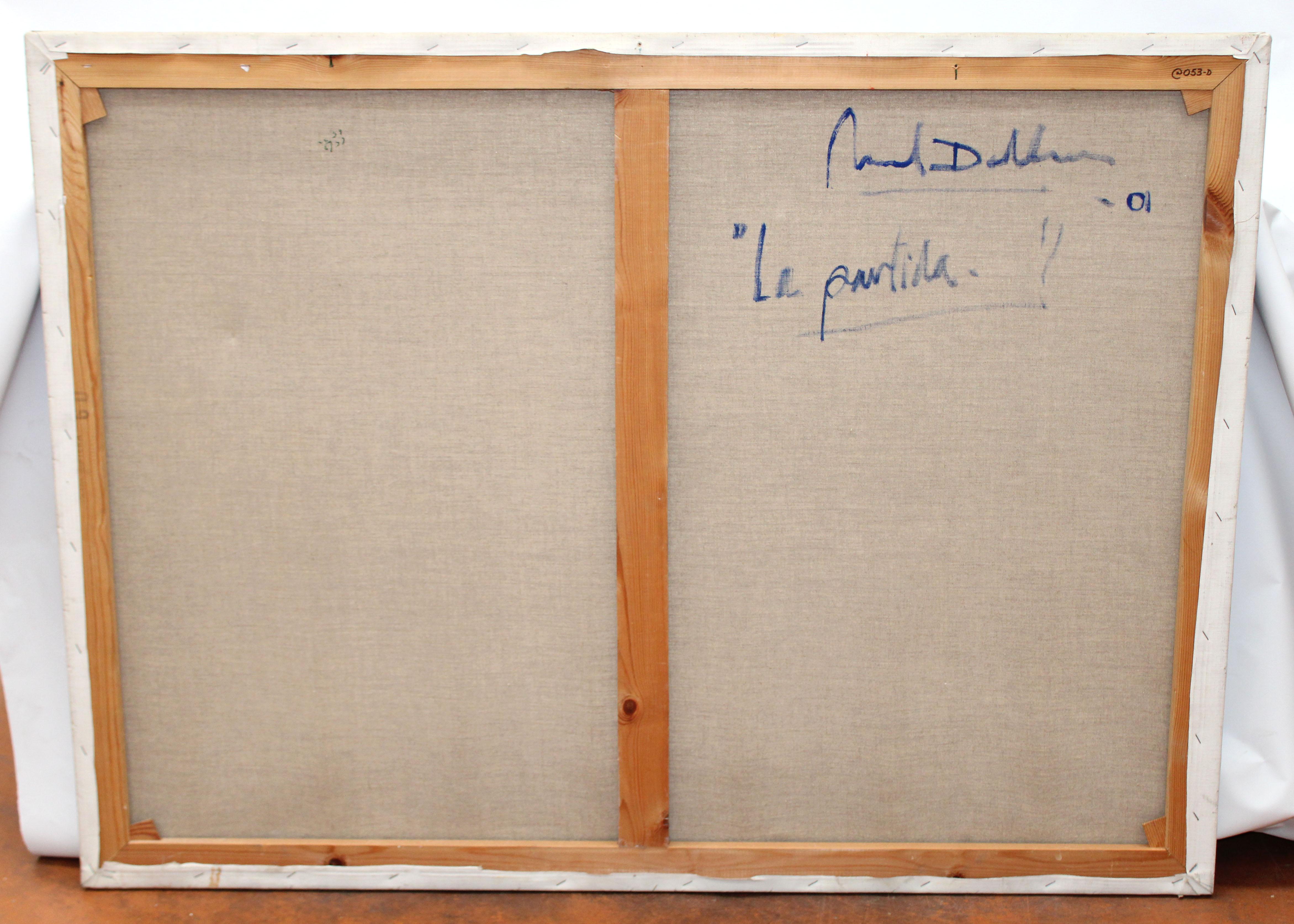 La partida - Óleo sobre tela - 97 x 130 cms. en vente 9