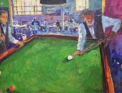 La partida - Óleo sobre tela - 97 x 130 cms.