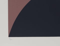 Senza titolo 1, serigrafia astratta di Manuel Felguerez Barra