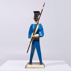 Manuel Felguérez Mid-Century Mexican Metal Toy Soldier (1 of 7)