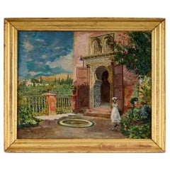 'Partal Doorway, Alhambra Palace, Granada' by García y Rodríguez