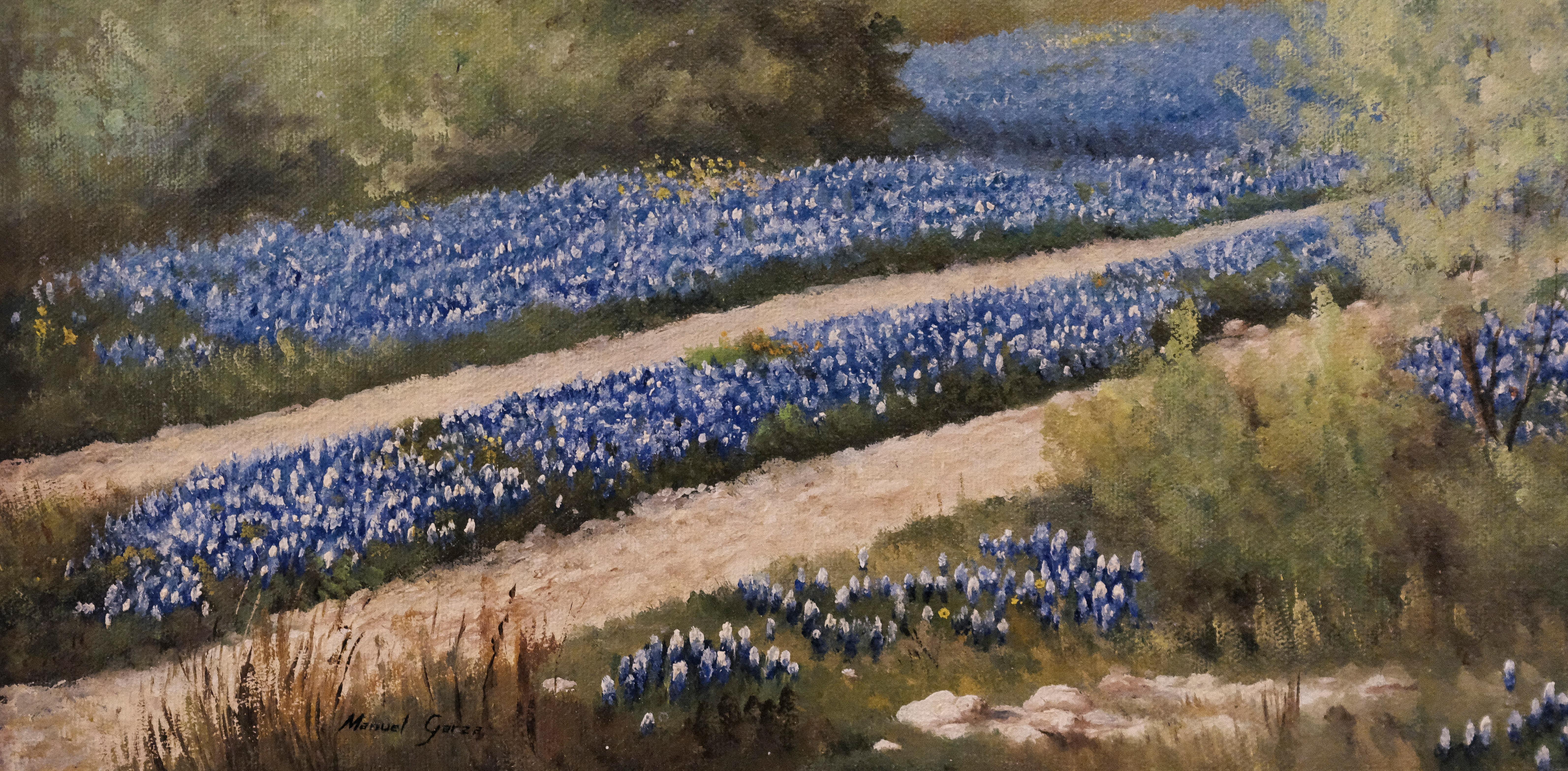 bluebonnet flower painting