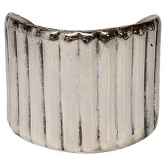  Manuel Lopez TM-01 Mexico Sterling Silver Cuff Bracelet