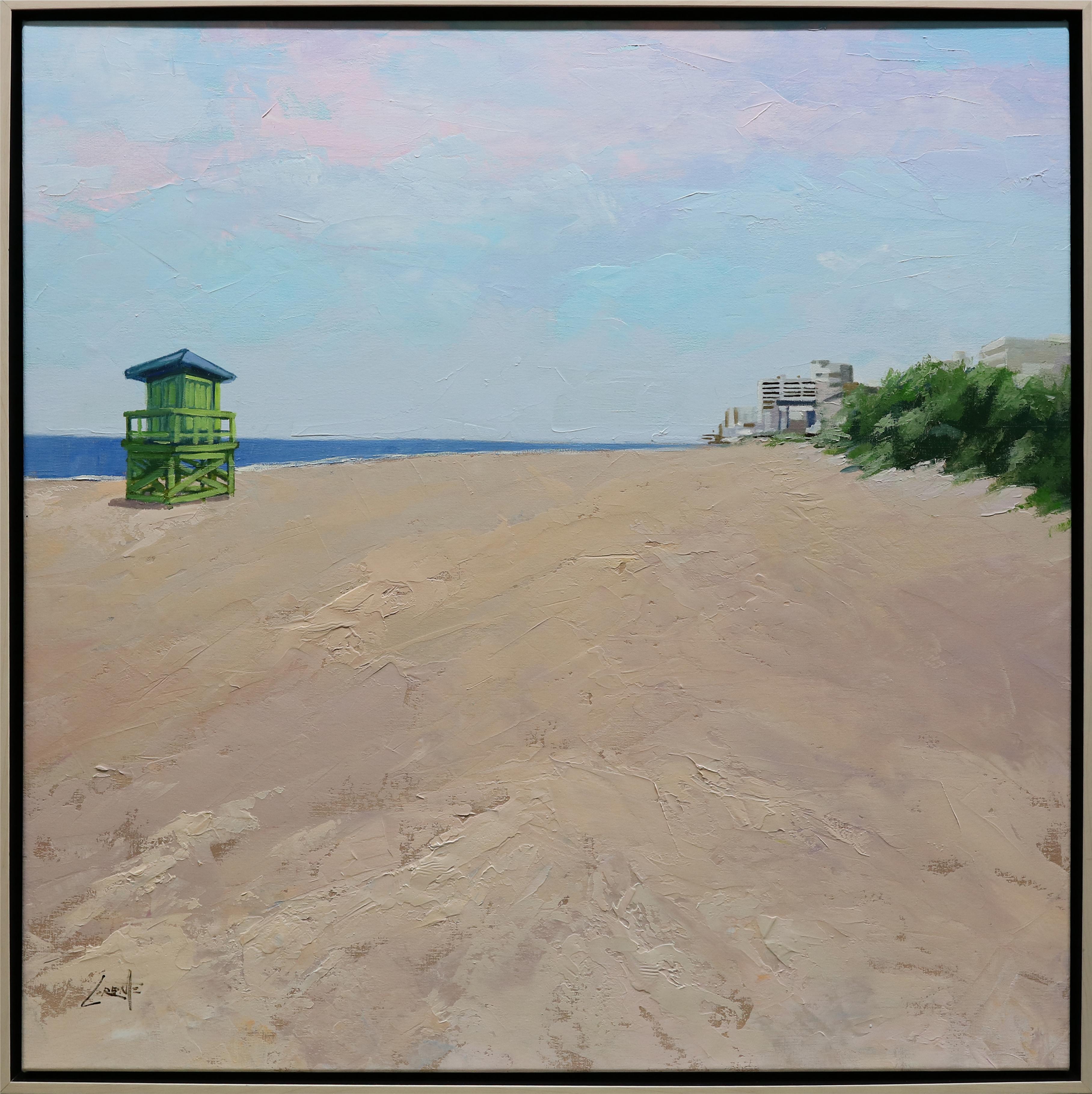 Manuel Lorente Landscape Painting - Coastal Delight