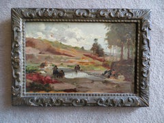 Lavande ai bordi del fiume