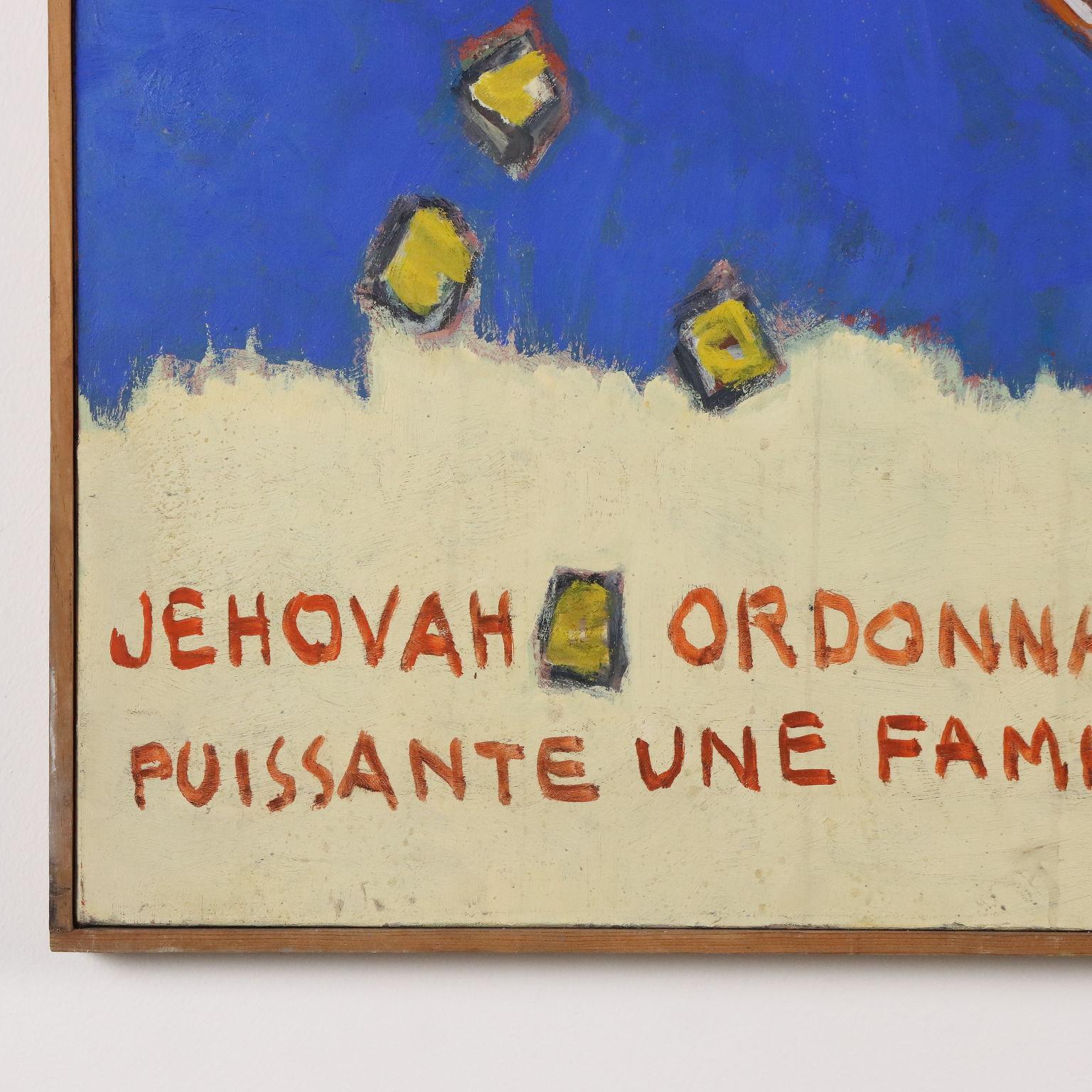Jehovah Ordonnant de sa Main Puissante une Famille Cosmique, 1970 en venta 2