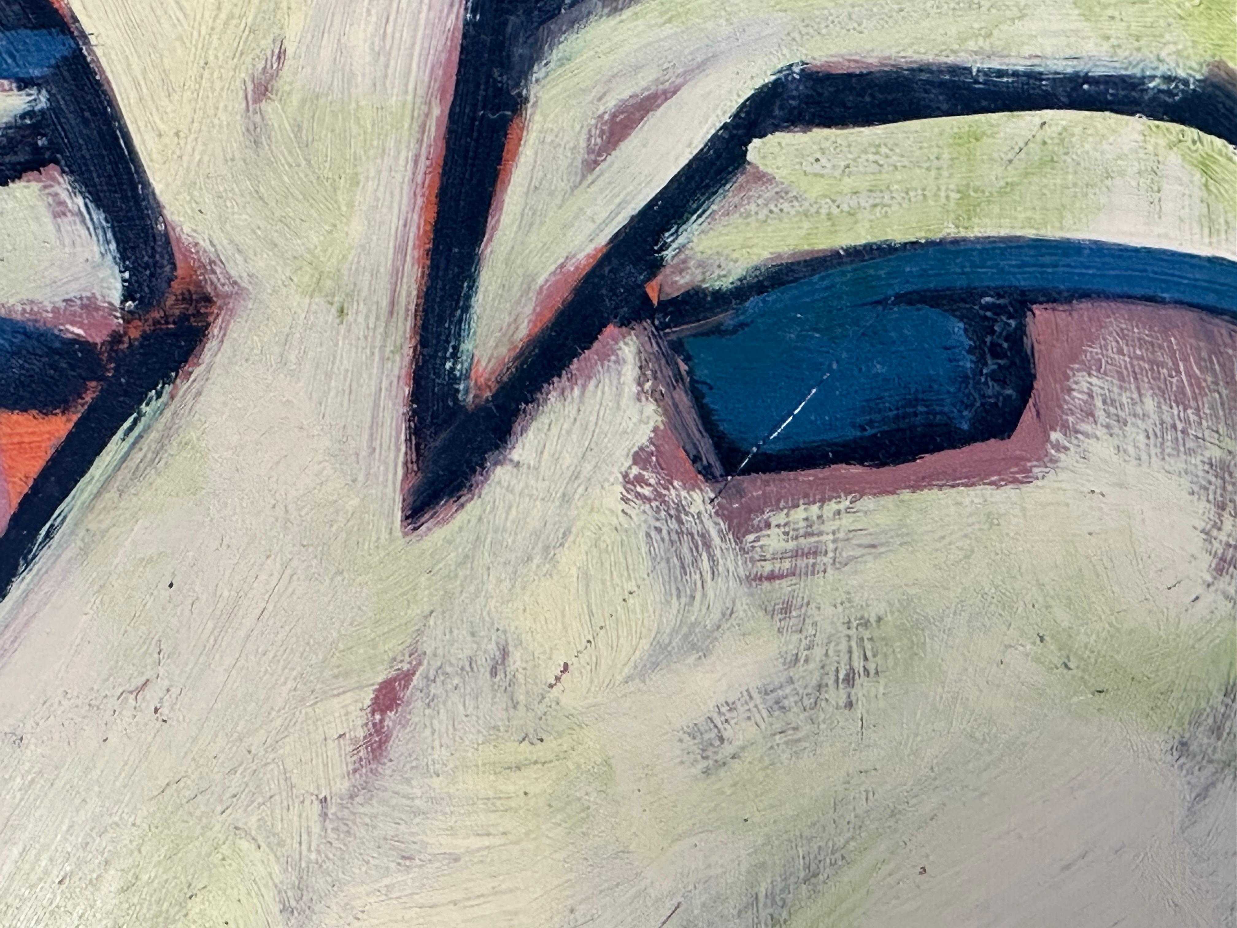 Manuel Pardo (1952-2012). Doppio ritratto, 1986. Olio su pannello di masonite, 18 x 24 pollici. Senza cornice. Firmato e datato in basso a destra. Condizioni eccellenti.

Manuel Pardo è nato a Cardenas, Cuba, nel 1952 e ha vissuto a New York City.