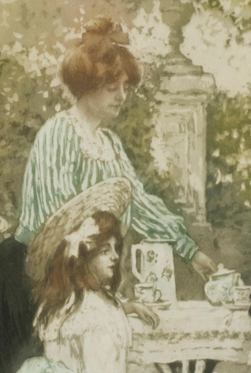 Le Tasse de The (The Cup of Tea) - Print by Manuel Robbe