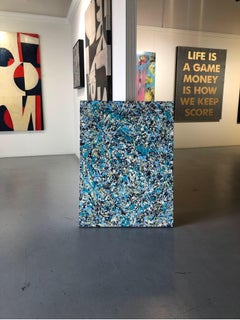 Abstract Acrylic on Canvas Painting