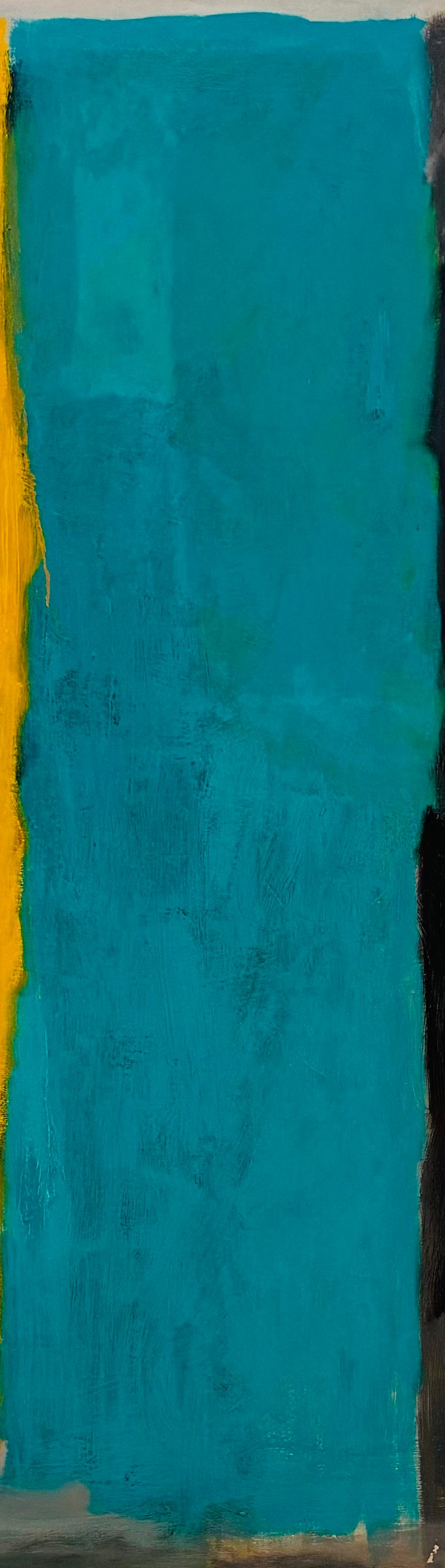 Senza titolo - Abstract Painting Arancia di Manuel Salinas