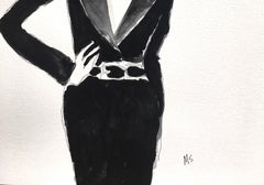 Deeda Blair in black