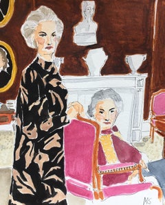 Lady Pamela Hicks and Lady Patricia Mountbatten