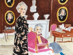 Lady Pamela Hicks and Lady Patricia Mountbatten