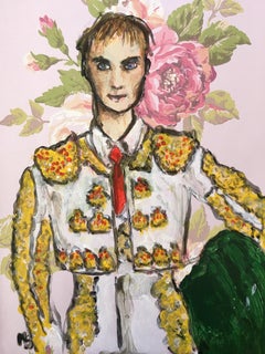 Vintage Matador, Portrait Painting 