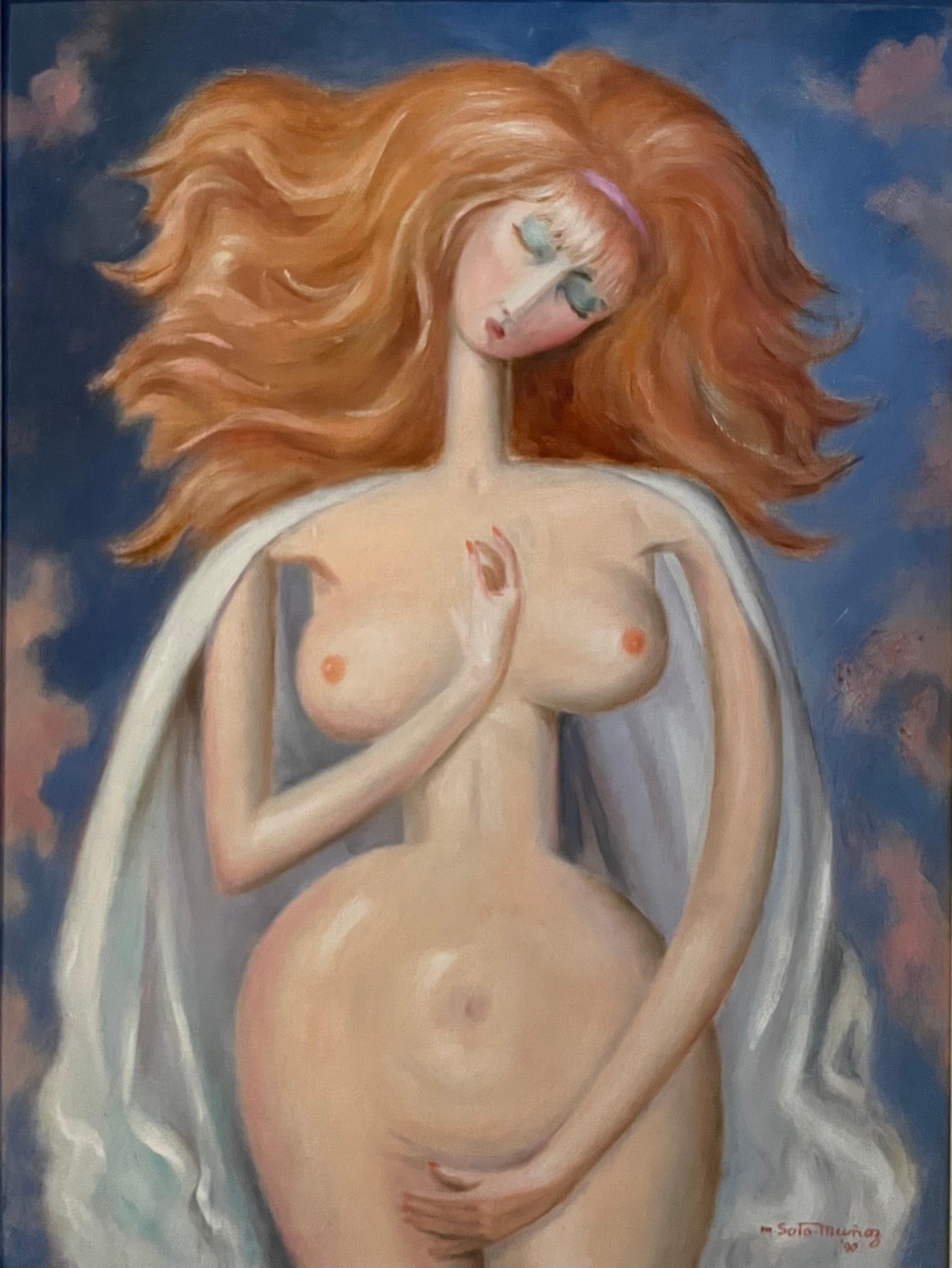 Manuel Soto Munoz Abstract Painting – Unbetitelt (Venus)
