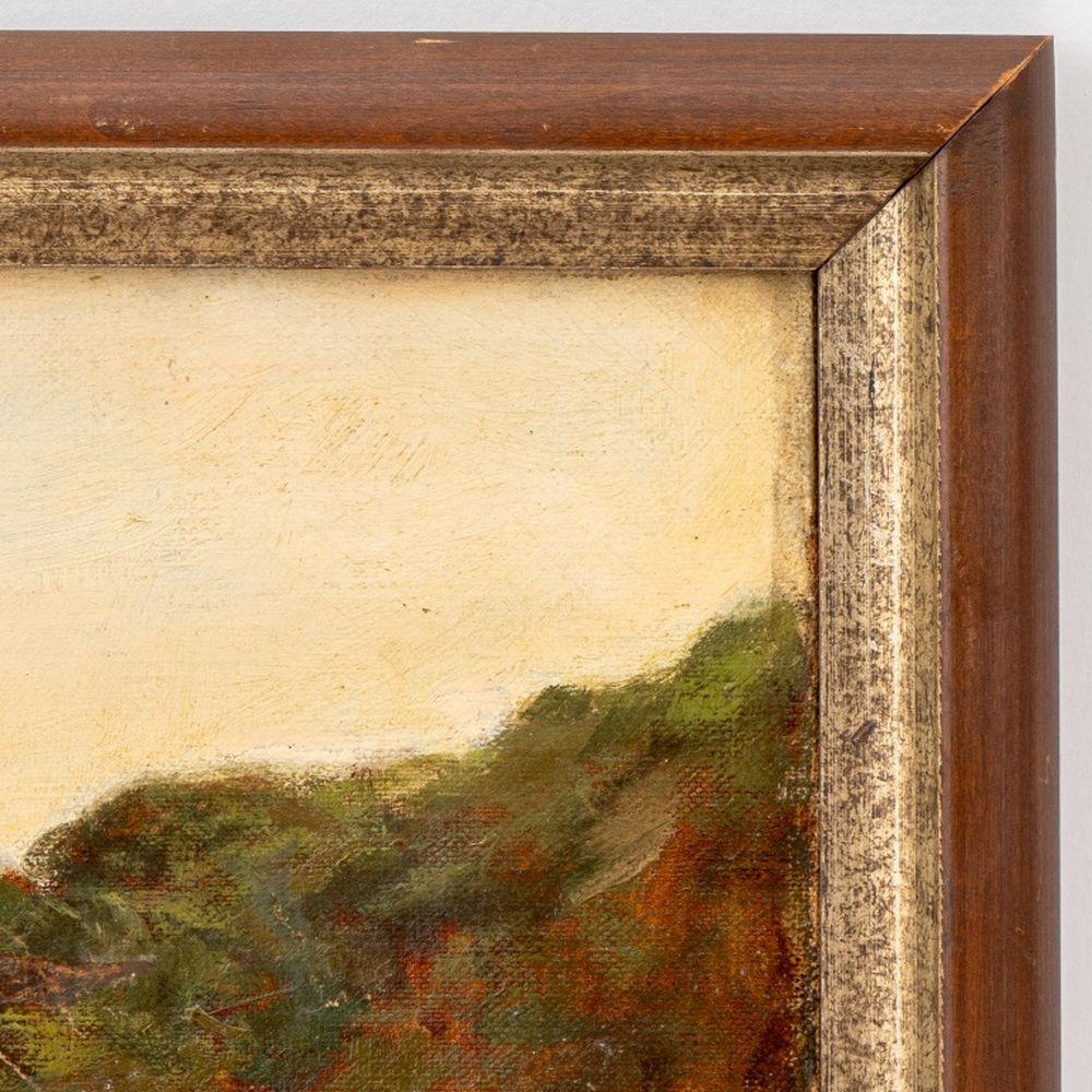Manuel Valencia (American, 1856-1935), California Landscape Scene, Oil on Canvas, signed 