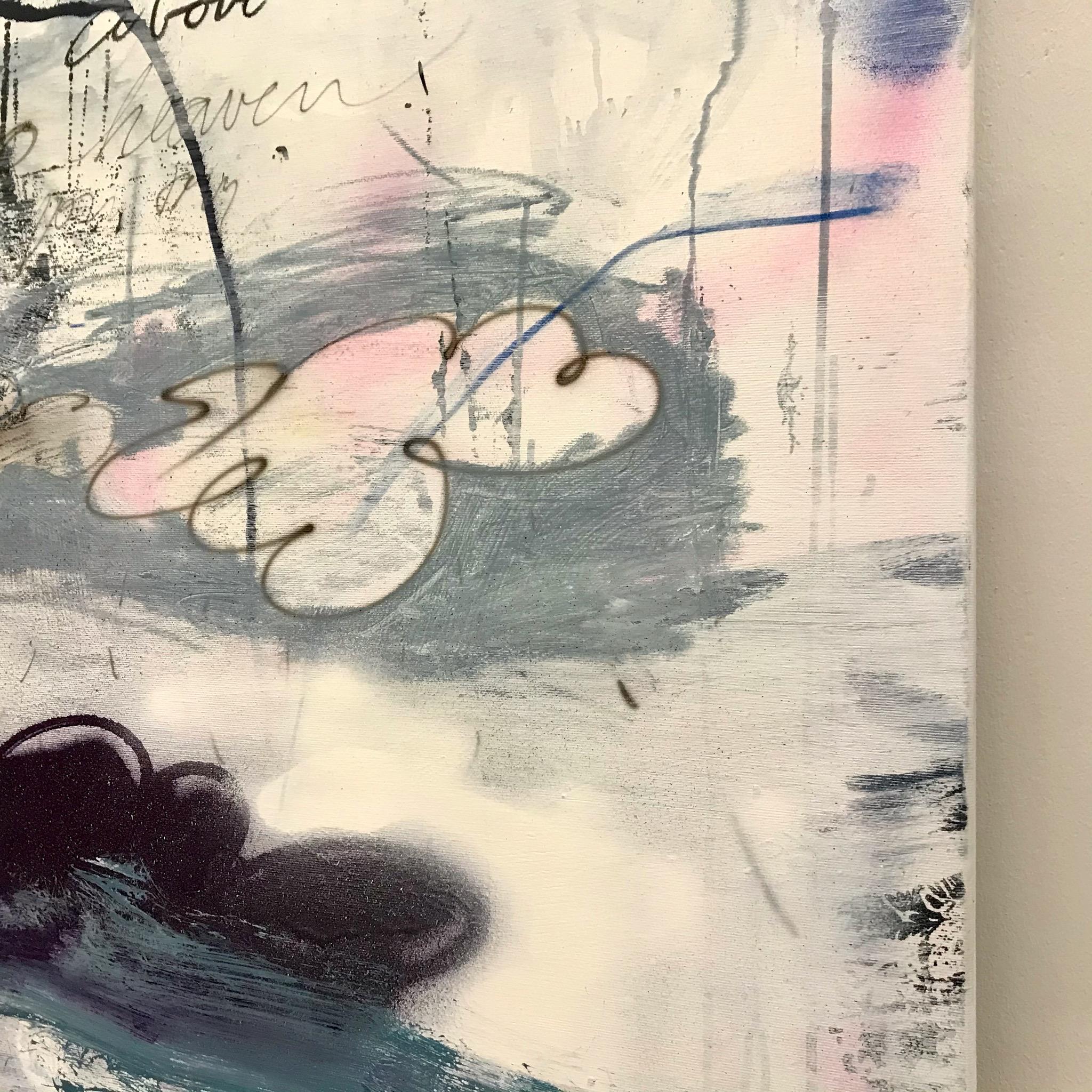 Sopra di noi solo il cielo (Quadro astratto) in vendita 4