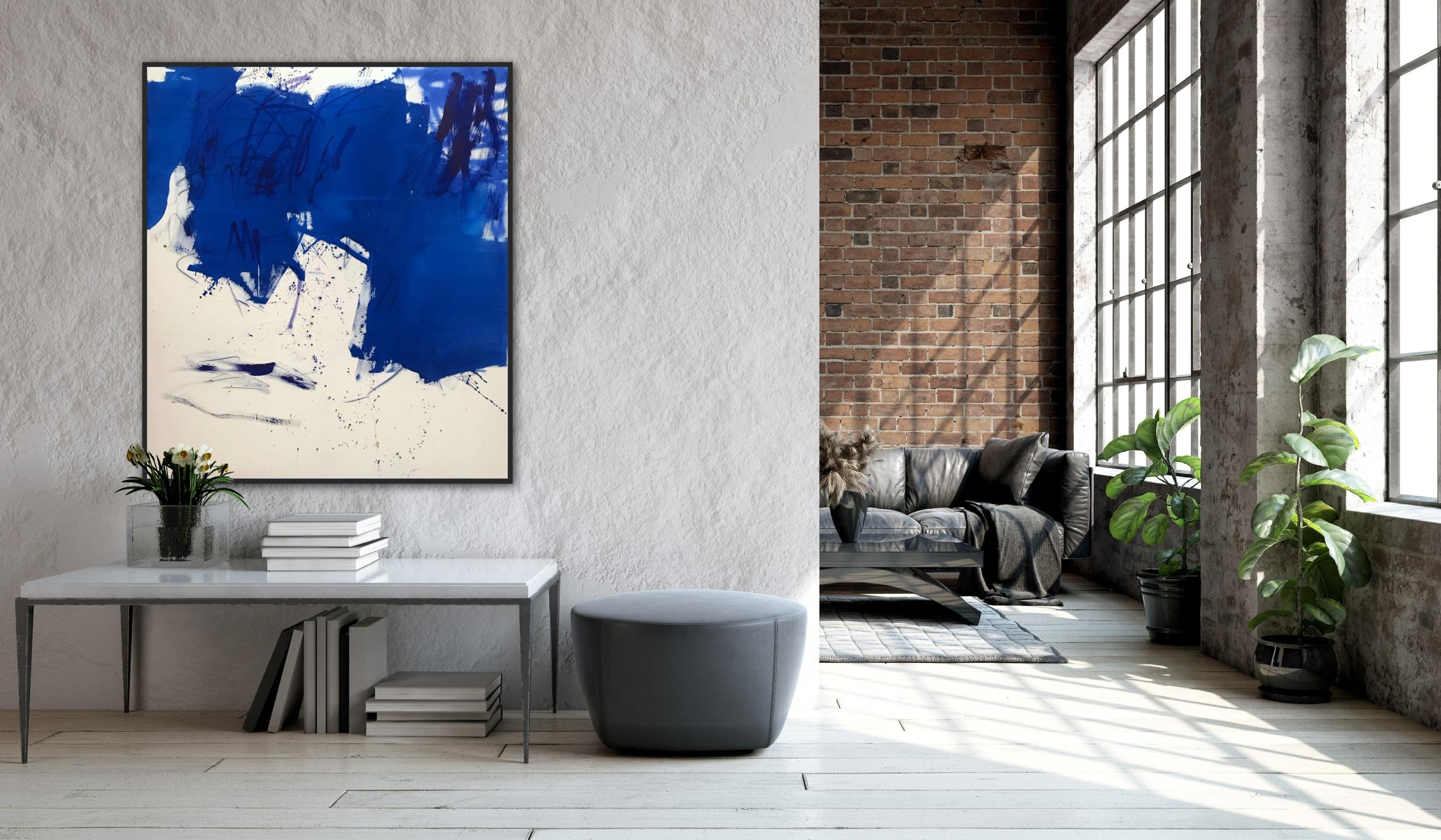 Azur and sea (Abstract painting)

Acrylics, ink, oil on raw canvas.
Artwork is exclusive to IdeelArt.

This artwork will be shipped rolled in a dent-resistant tube.
This method is especially safe for large works and provides lower shipping costs as