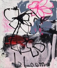 Bloom - expressive painting, abstract art, Contemporary Art, 21thC., modern art