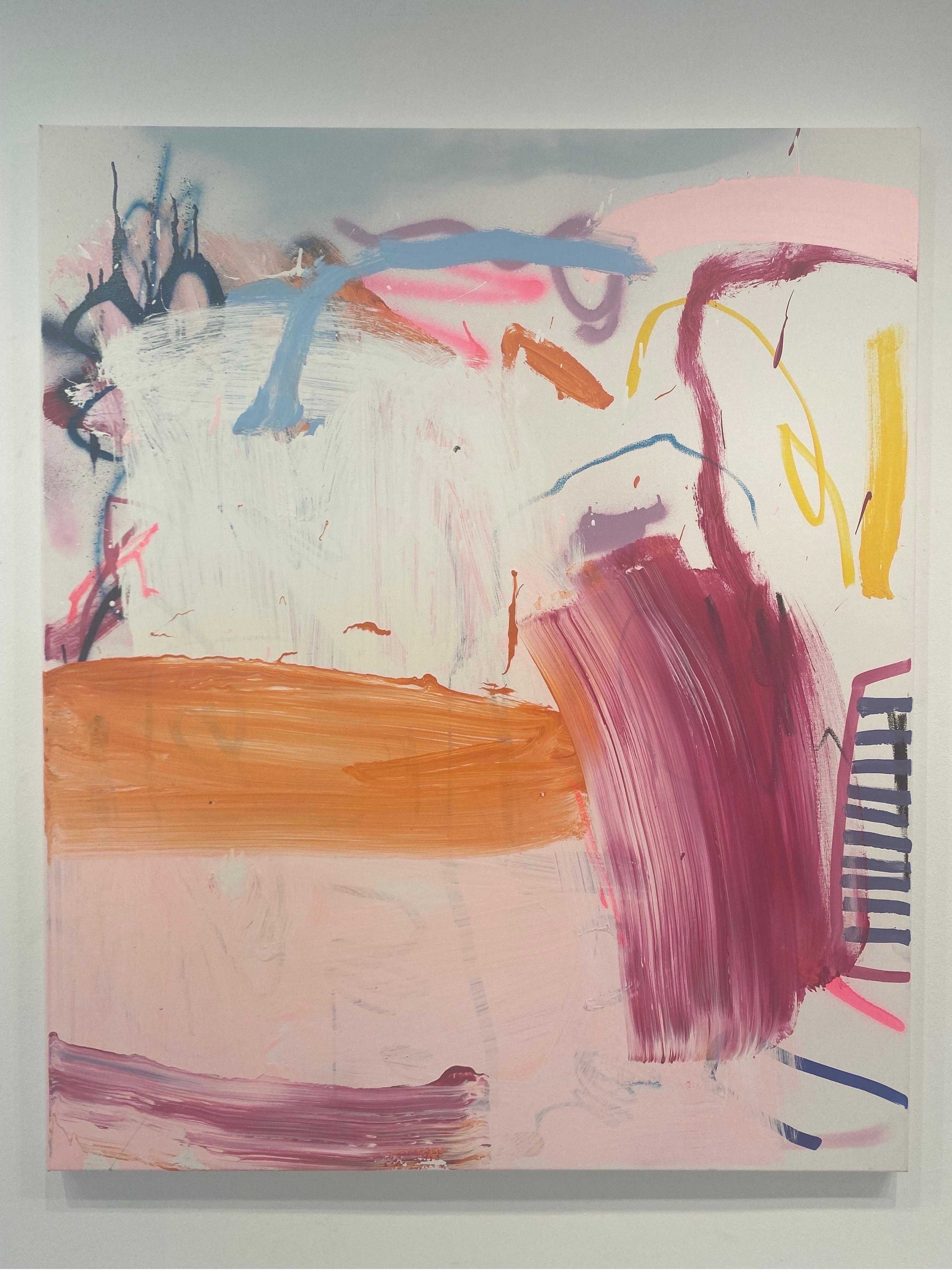 Bright Times Ahead - Manuela Karin Knaut Abstract Painting 1