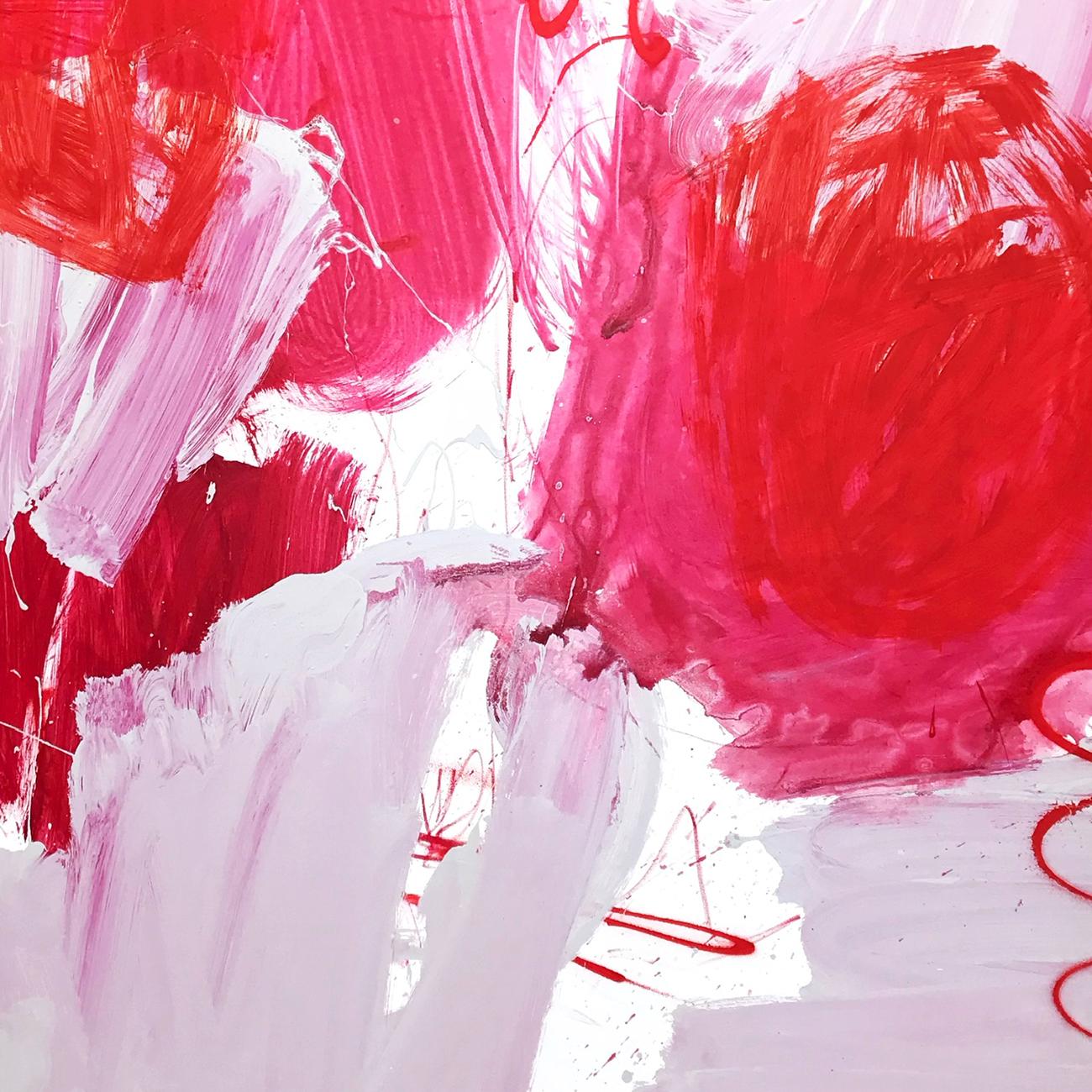 Cherry Pie 2 (Abstract painting) For Sale 2
