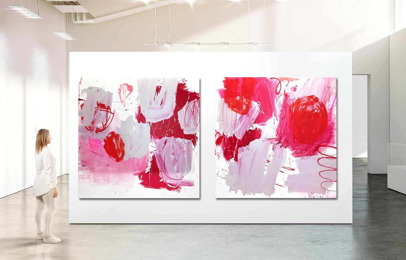 Cherry Pie 2 (pittura astratta) 2