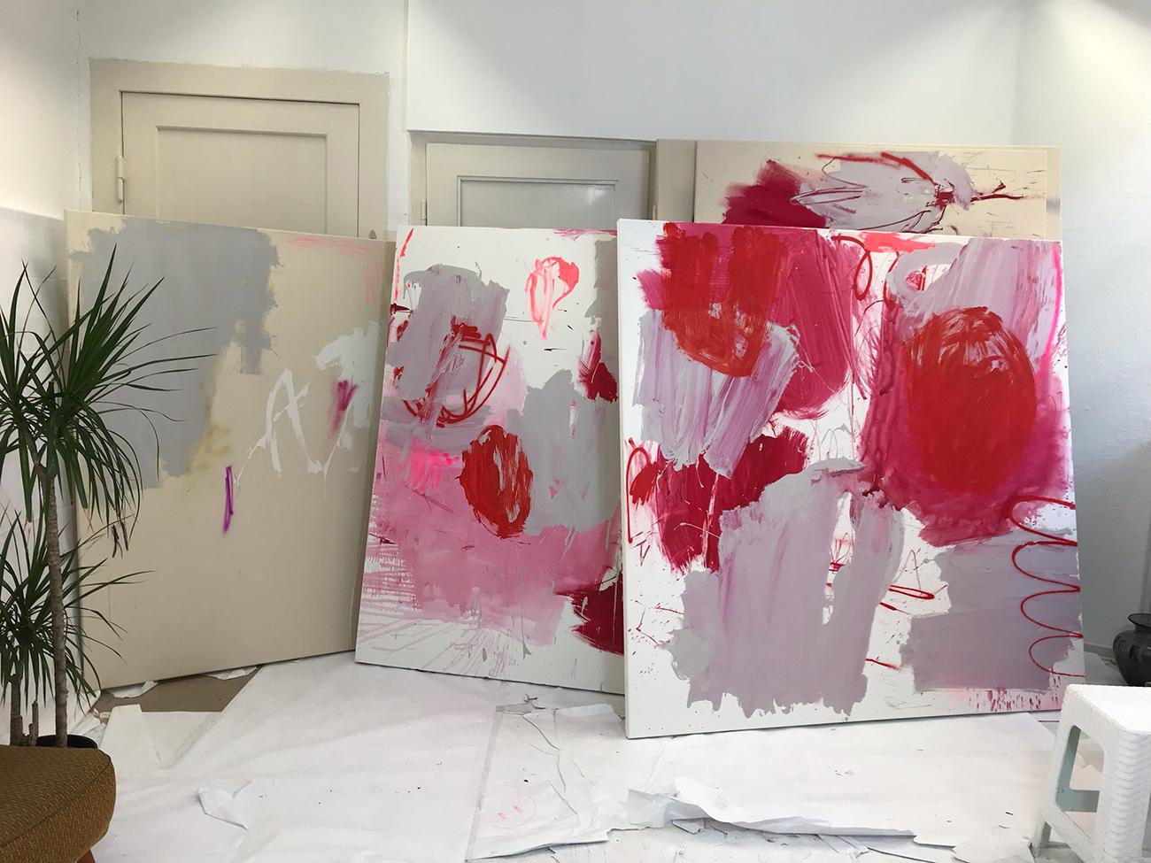 Cherry Pie 2 (pittura astratta) 4