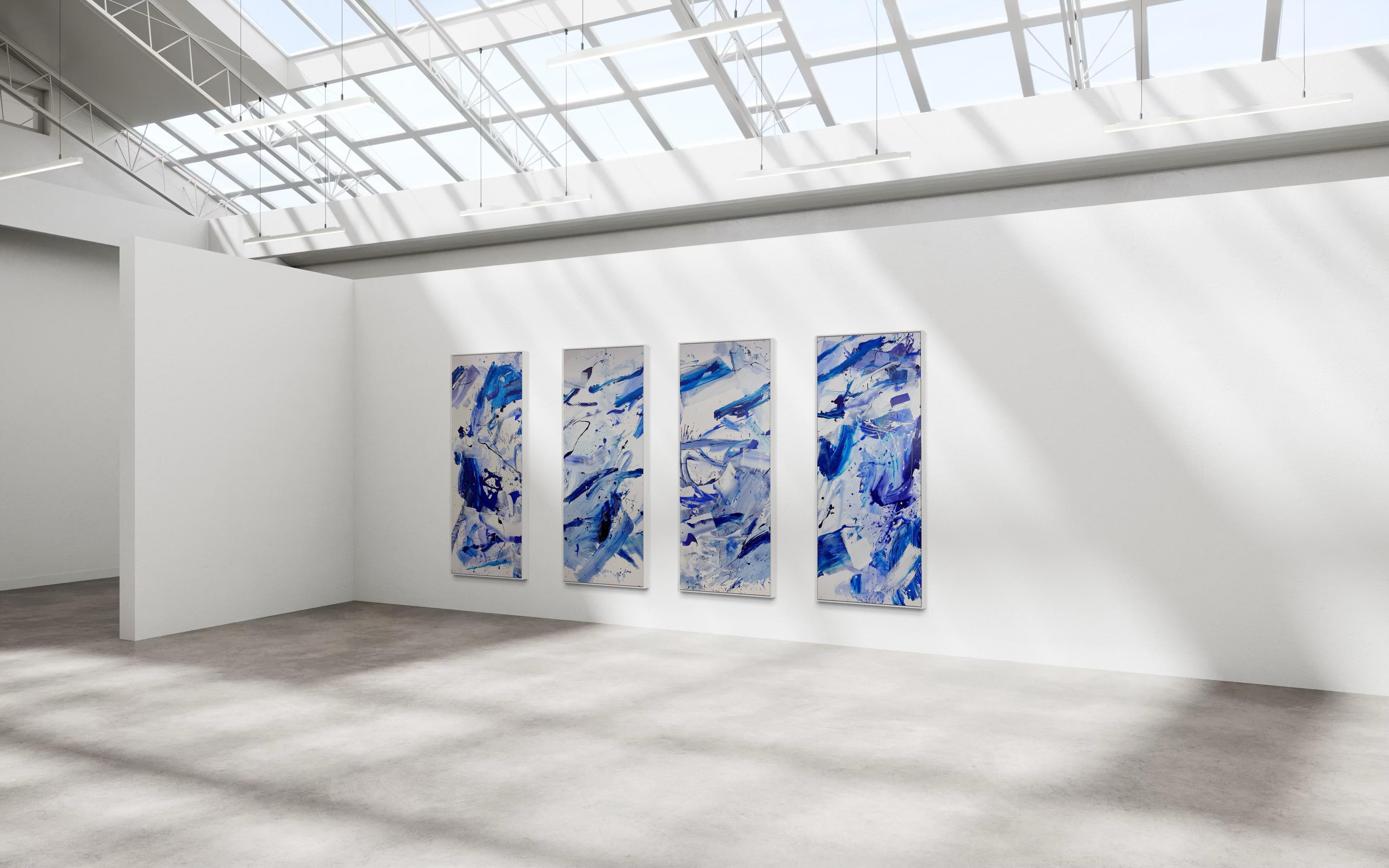 Highline (set of four paintings) (Abstract Painting) For Sale 2