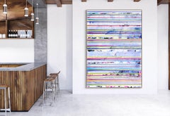 Routes ensoleillées (peinture abstraite)