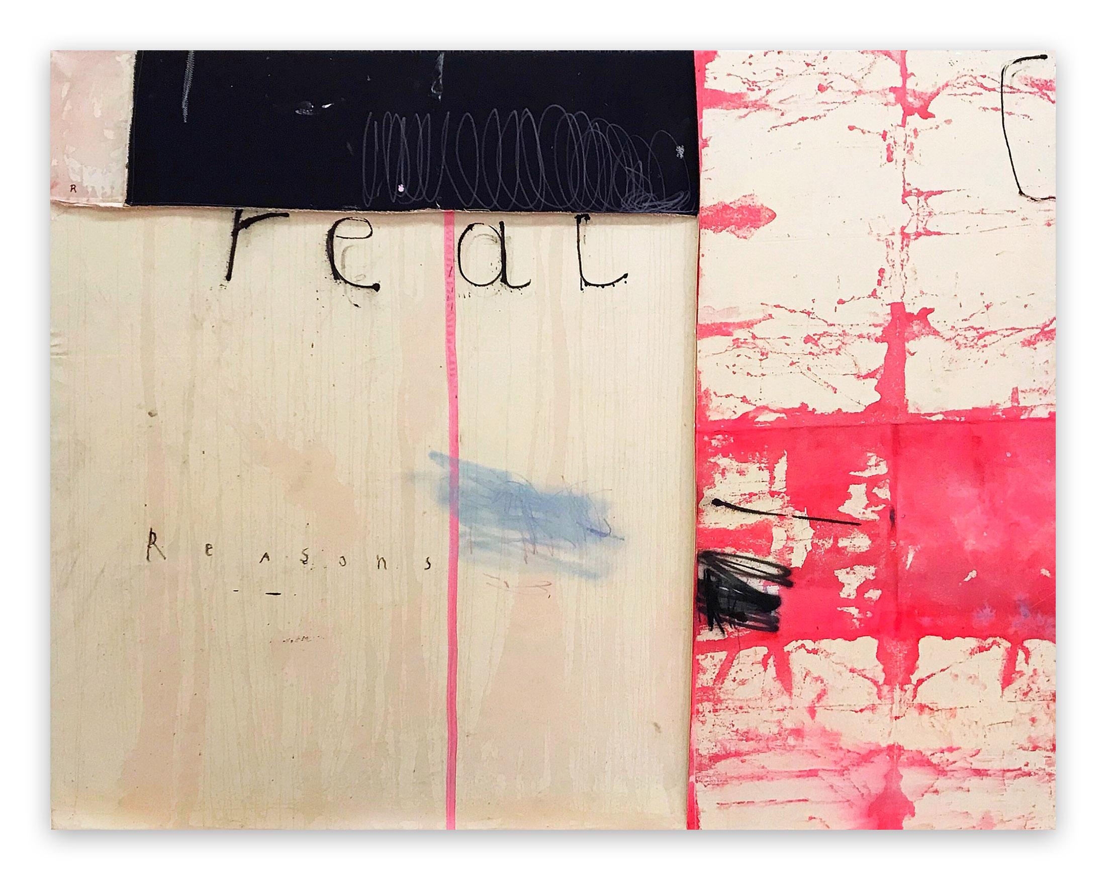 Abstract Painting di Manuela Karin Knaut - Le vere ragioni del ghiaccio e del limone (Absract Painting)