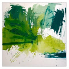 Summer Gardens (Abstract painting)