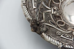 Kreisförmige Obstschale im manuelinischen Stil als Tafelaufsatz