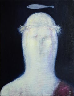 Ece Homo - Surreal 21st Century European Art - Portrait by Manuell Manastireanu